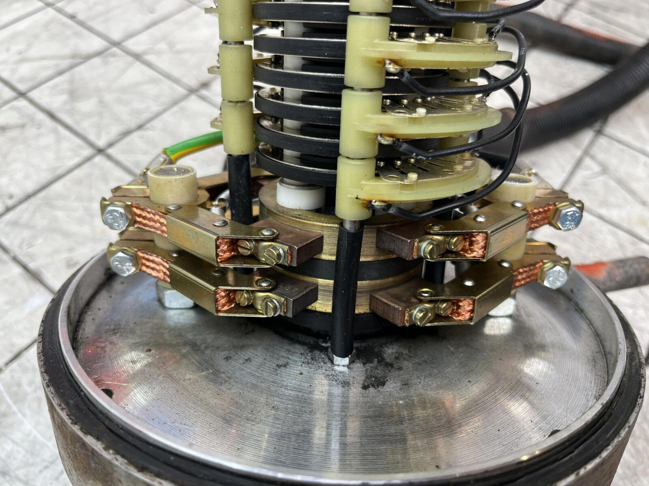Електрическа система за Автокран Terex AC 155 slip ring assy: снимка 8