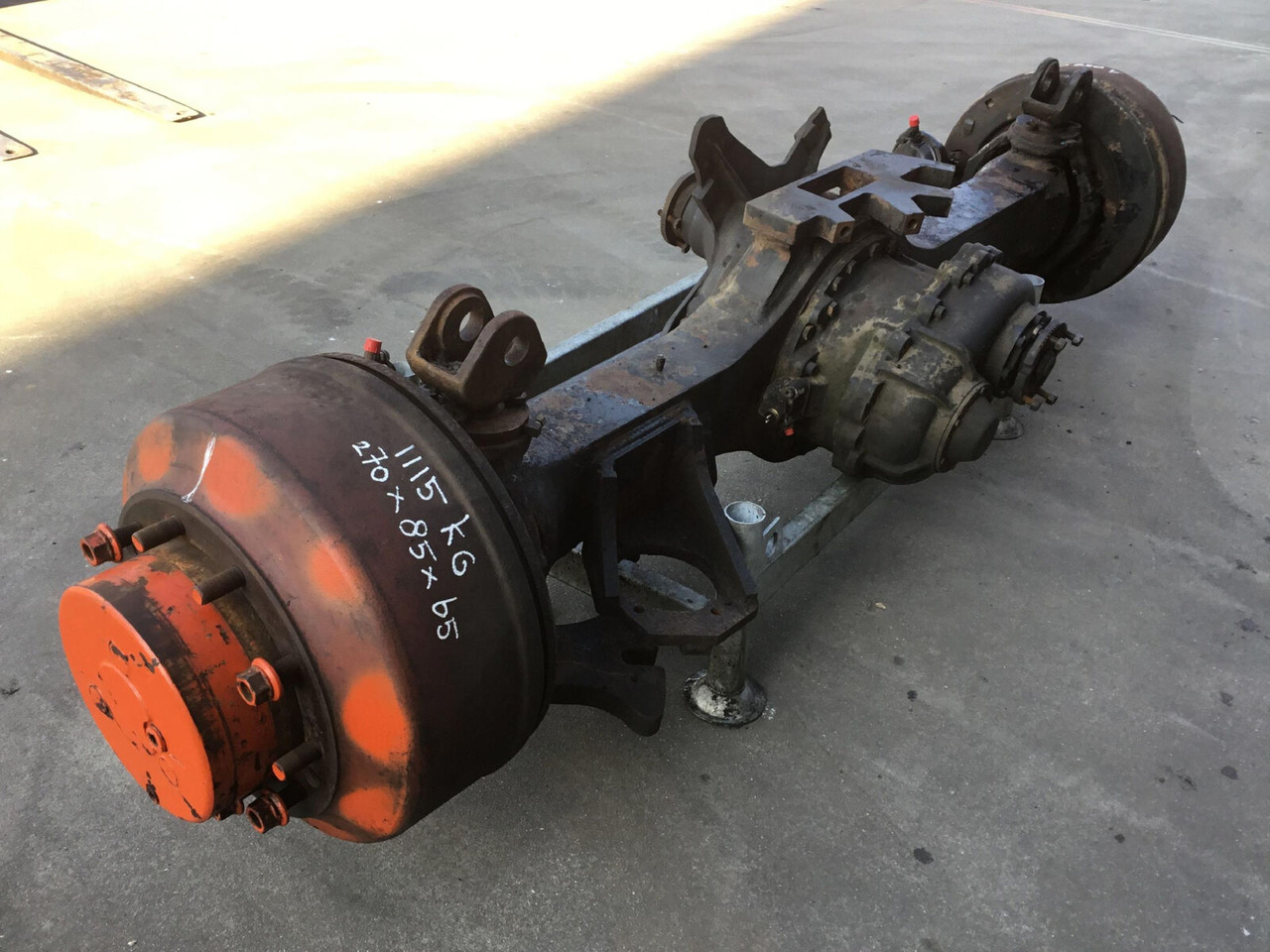 Terex AC 205 axle 3 - Ос и части за Автокран: снимка 3 Terex AC 205 axle 3 - Ос и части за Автокран: снимка 3