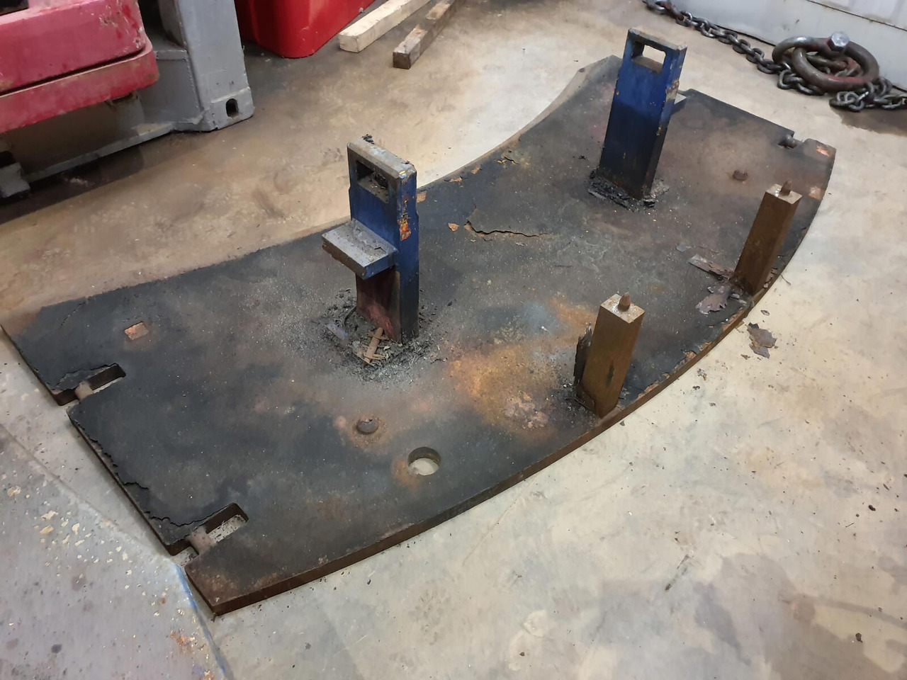 Terex AC 205 counterweight 1,2 ton - Противовес за Автокран: снимка 3 Terex AC 205 counterweight 1,2 ton - Противовес за Автокран: снимка 3