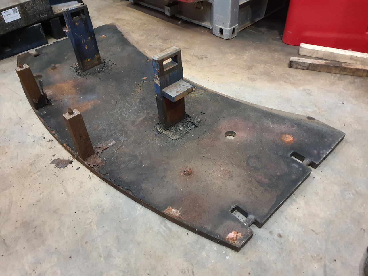 Terex AC 205 counterweight 1,2 ton - Противовес за Автокран: снимка 1 Terex AC 205 counterweight 1,2 ton - Противовес за Автокран: снимка 1