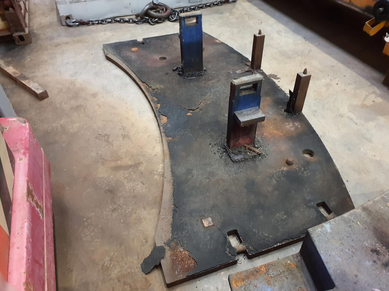 Terex AC 205 counterweight 1,2 ton - Противовес за Автокран: снимка 4 Terex AC 205 counterweight 1,2 ton - Противовес за Автокран: снимка 4