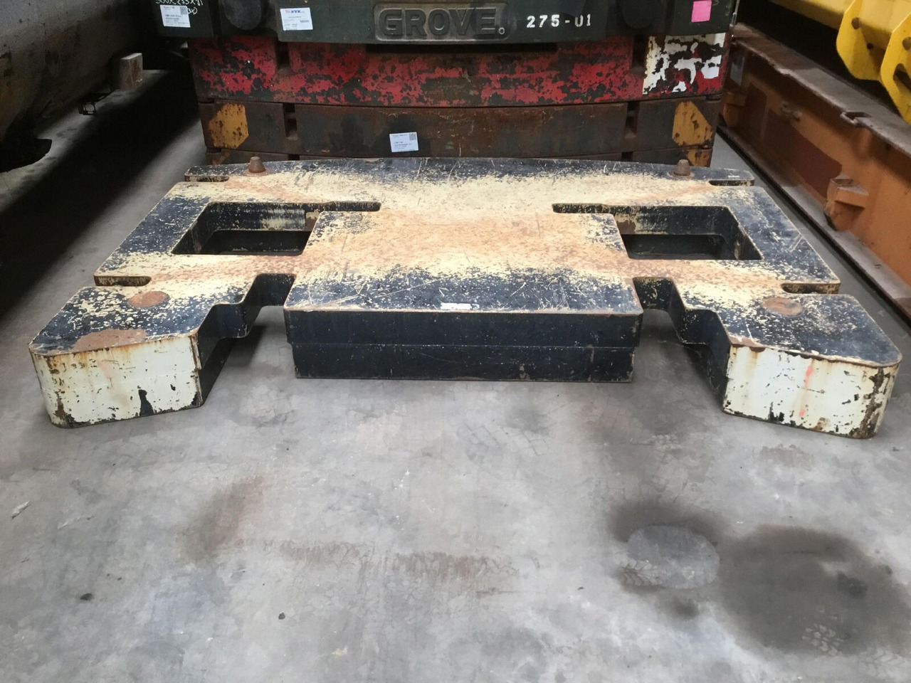 Terex AC 350-1 counterweight 10 ton - Противовес за Автокран: снимка 3 Terex AC 350-1 counterweight 10 ton - Противовес за Автокран: снимка 3