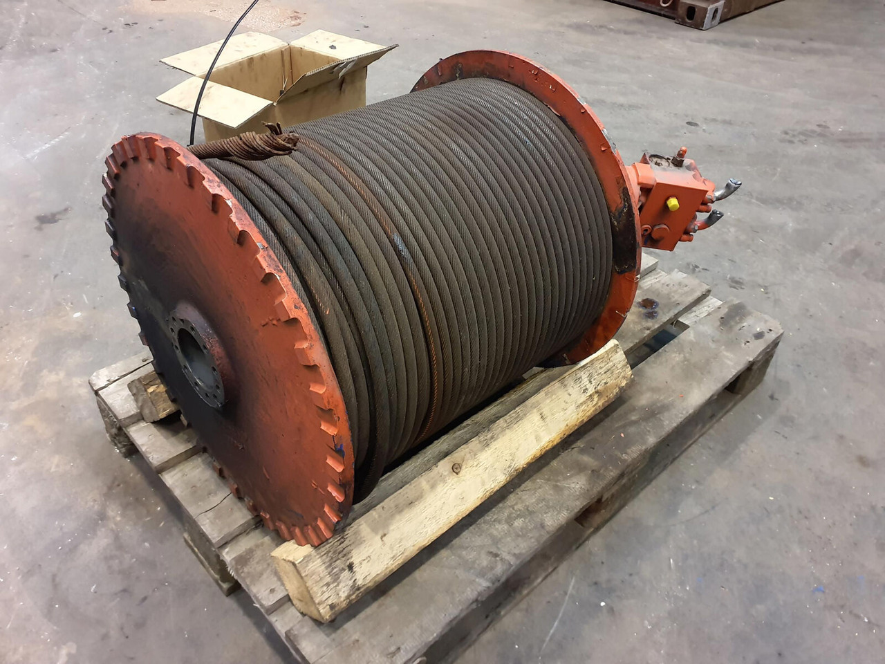 Terex AC 50 winch complete - Винч за Кран: снимка 4 Terex AC 50 winch complete - Винч за Кран: снимка 4