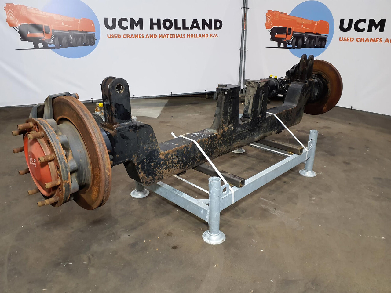Terex AC 700 Axle 6 - Ос и части за Автокран: снимка 4 Terex AC 700 Axle 6 - Ос и части за Автокран: снимка 4