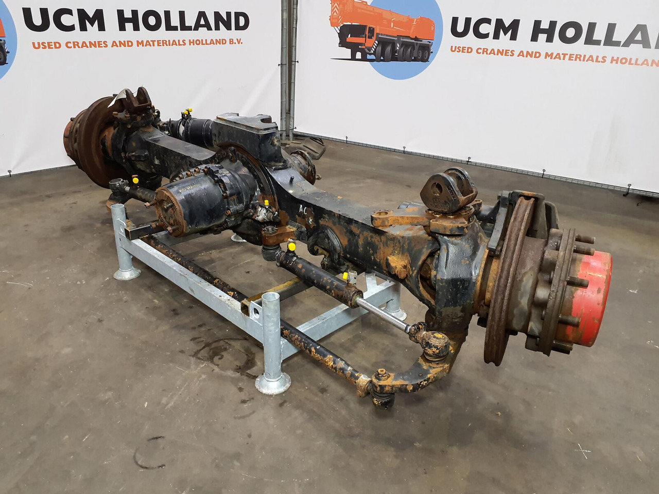 Terex AC 700 Axle 8 - Ос и части за Автокран: снимка 1 Terex AC 700 Axle 8 - Ос и части за Автокран: снимка 1