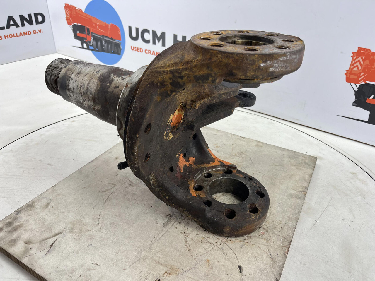 Terex HC 340 Steering knuckle 12 holes axle 2 - Шенкел за Автокран: снимка 4 Terex HC 340 Steering knuckle 12 holes axle 2 - Шенкел за Автокран: снимка 4