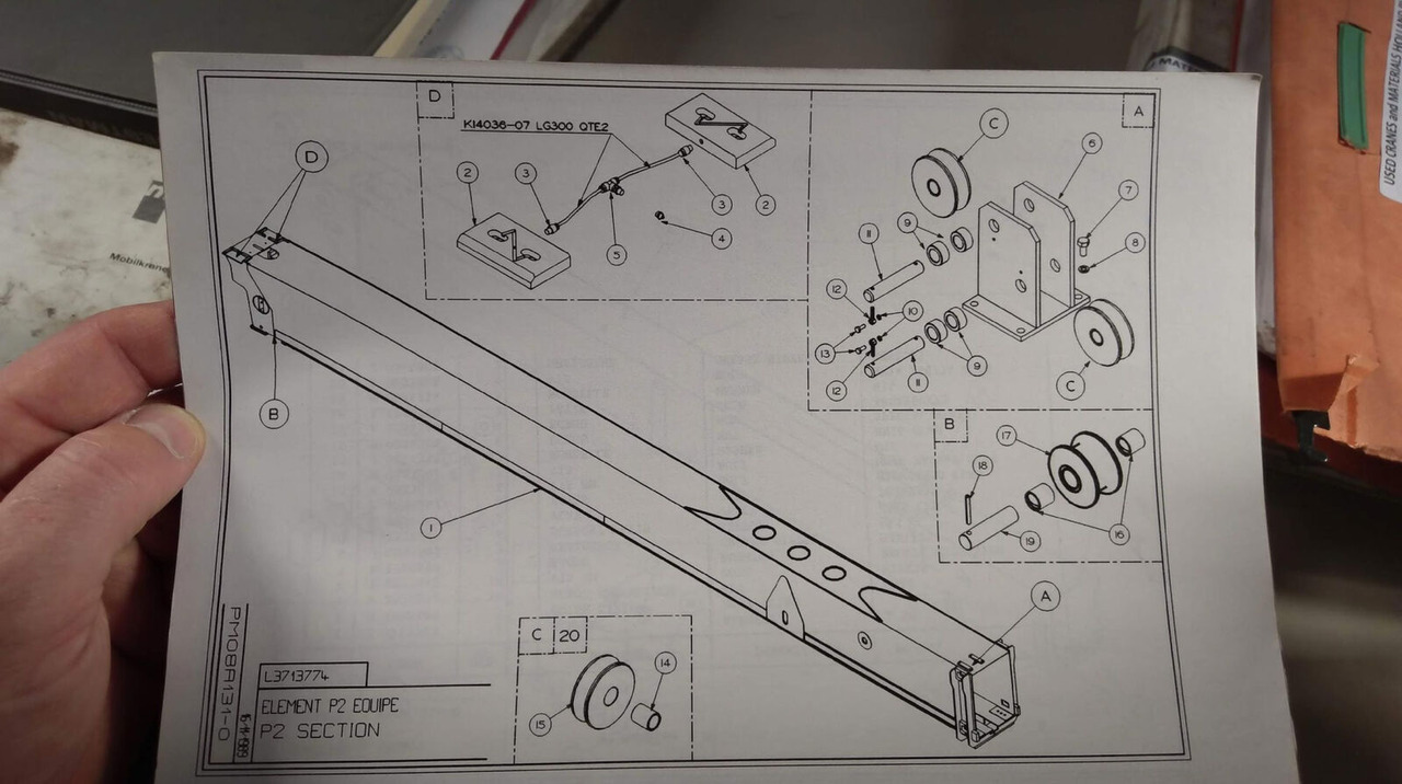 Terex PPM 480 ATT telescopic section 1 - Стрела за Автокран: снимка 5 Terex PPM 480 ATT telescopic section 1 - Стрела за Автокран: снимка 5