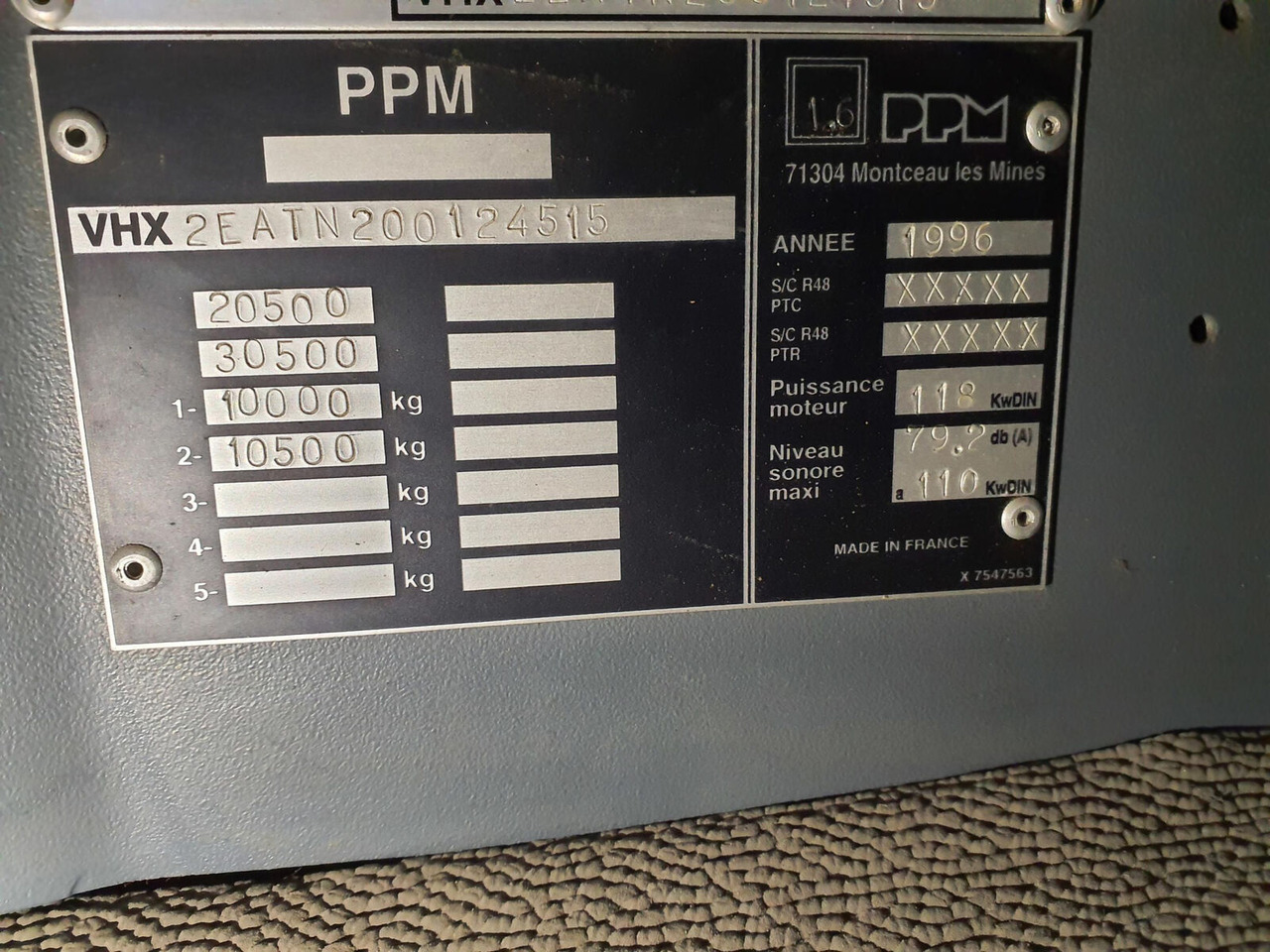 Terex PPM ATT 250 lower cabin - Кабина за Автокран: снимка 5 Terex PPM ATT 250 lower cabin - Кабина за Автокран: снимка 5