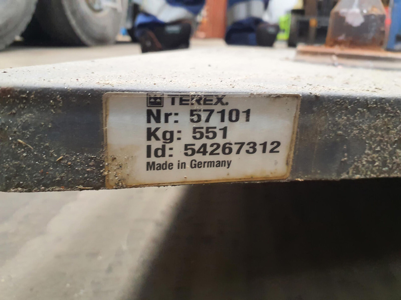 Terex Terex Demag Challenger 4200 counterweight 0.55 Ton - Противовес за Автокран: снимка 5 Terex Terex Demag Challenger 4200 counterweight 0.55 Ton - Противовес за Автокран: снимка 5