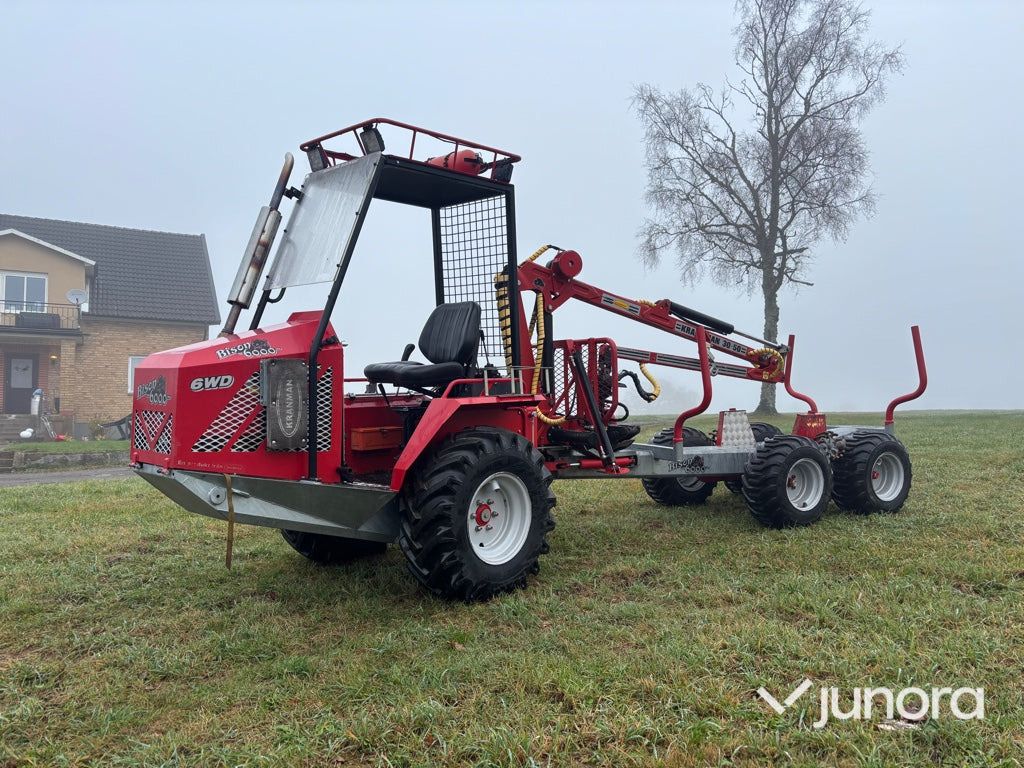 Miniskotare - Kranman, Bison 6000 6WD - Друга техника: снимка 1 Miniskotare - Kranman, Bison 6000 6WD - Друга техника: снимка 1