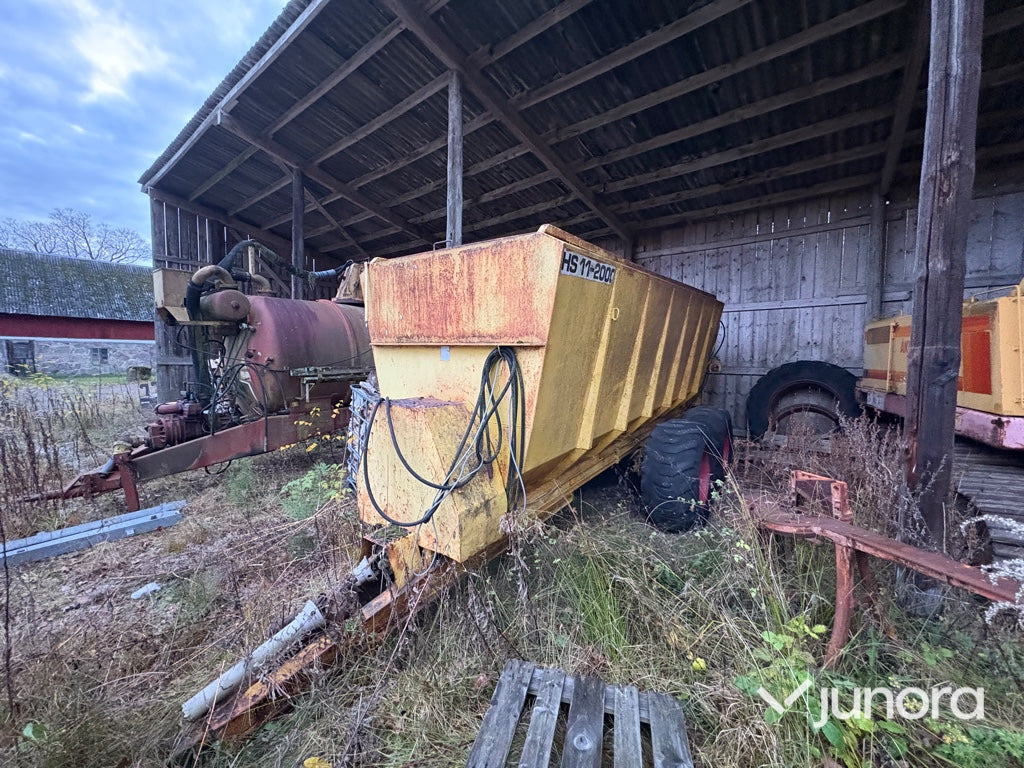 Gödselspridare - Hill spridaren, HS 11-2000 - Разпръсквач за оборски тор: снимка 1 Gödselspridare - Hill spridaren, HS 11-2000 - Разпръсквач за оборски тор: снимка 1