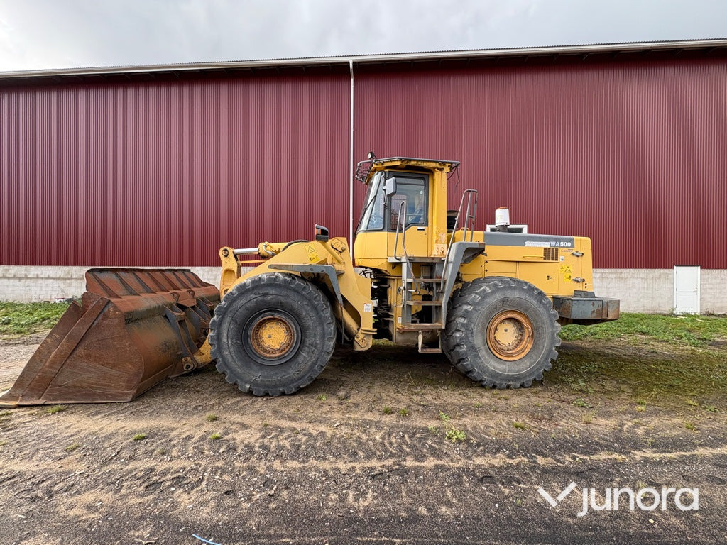 Hjullastare - Komatsu, WA-500 - Колесен товарач: снимка 4 Hjullastare - Komatsu, WA-500 - Колесен товарач: снимка 4