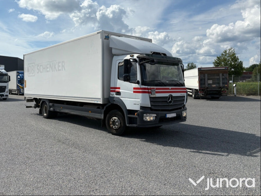 Lastbil - Mercedes Atego 1223 - Камион фургон: снимка 1 Lastbil - Mercedes Atego 1223 - Камион фургон: снимка 1