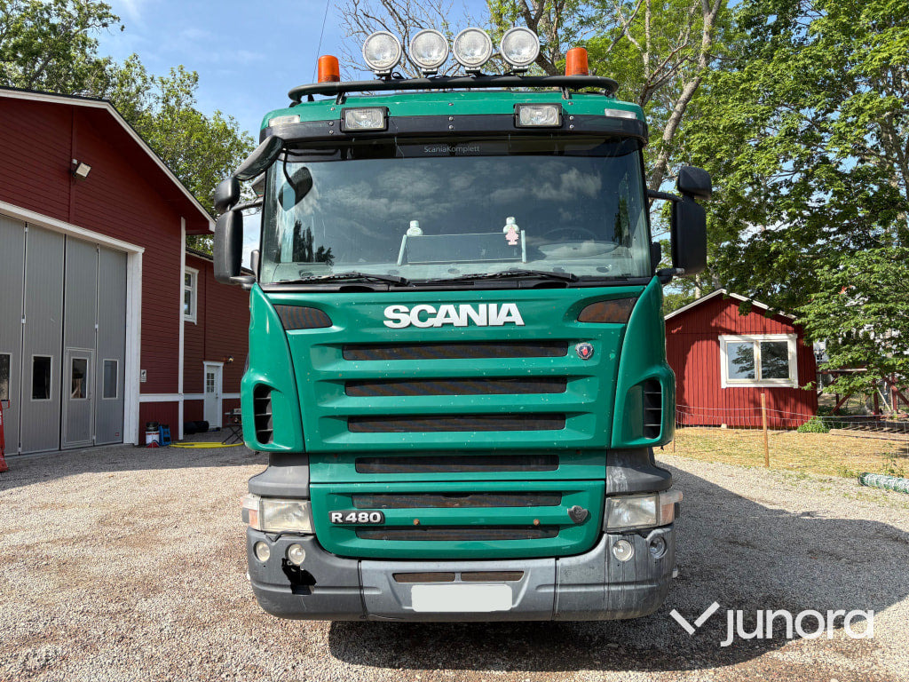Lastväxlare Scania R480 - Мултилифт с кука камион: снимка 2 Lastväxlare Scania R480 - Мултилифт с кука камион: снимка 2