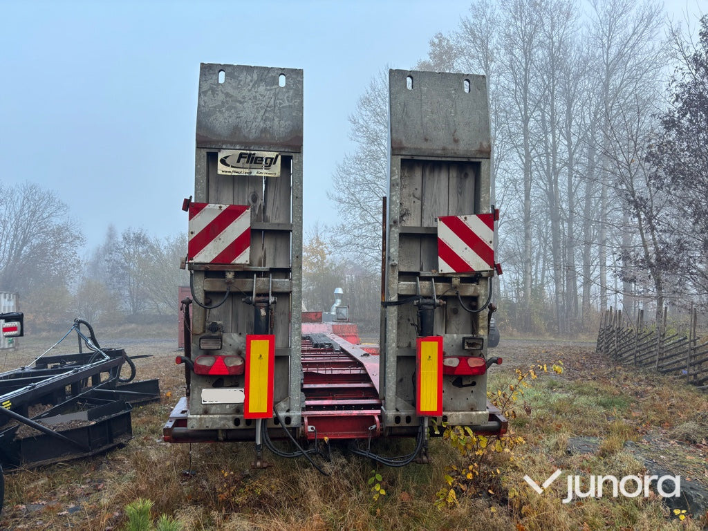 Maskintrailer - Fliegl, VTS 360 - Нискорамна площадка ремарке: снимка 5 Maskintrailer - Fliegl, VTS 360 - Нискорамна площадка ремарке: снимка 5