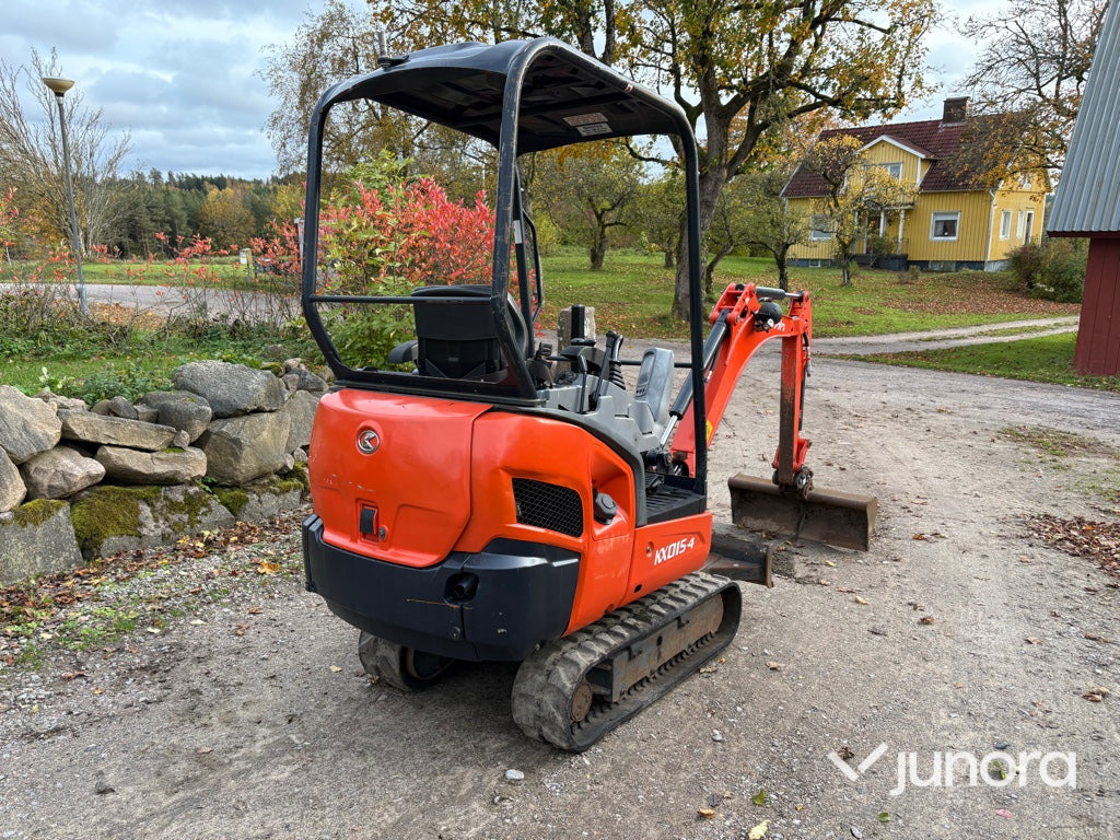 Minigrävare - Kubota KX015-4 - Мини багер: снимка 5 Minigrävare - Kubota KX015-4 - Мини багер: снимка 5