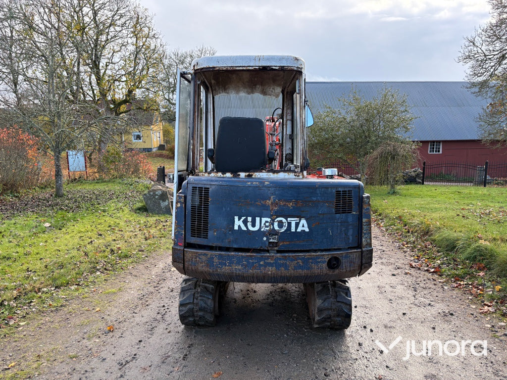 Minigrävare - Kubota, KX71 - Мини багер: снимка 4 Minigrävare - Kubota, KX71 - Мини багер: снимка 4