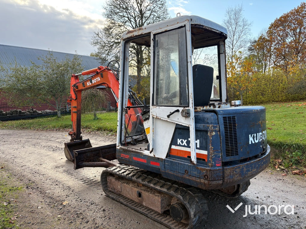 Minigrävare - Kubota, KX71 - Мини багер: снимка 3 Minigrävare - Kubota, KX71 - Мини багер: снимка 3