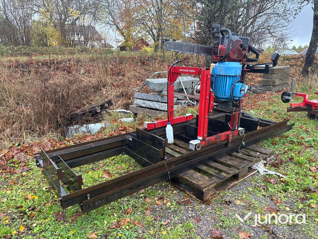 Sågverk - Jonsered 600+ el - Гатер: снимка 1 Sågverk - Jonsered 600+ el - Гатер: снимка 1