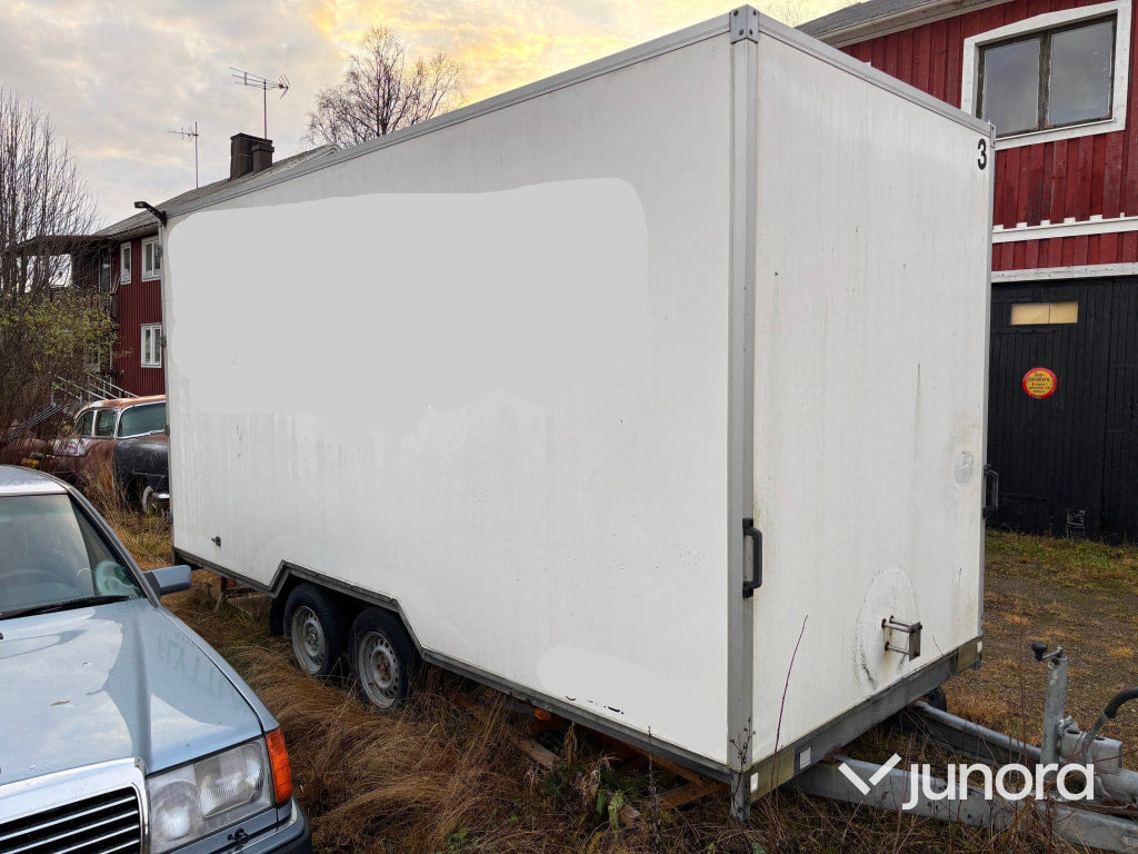 Skåpsläp - Hapert K - Затворена каросерия ремарке: снимка 4 Skåpsläp - Hapert K - Затворена каросерия ремарке: снимка 4