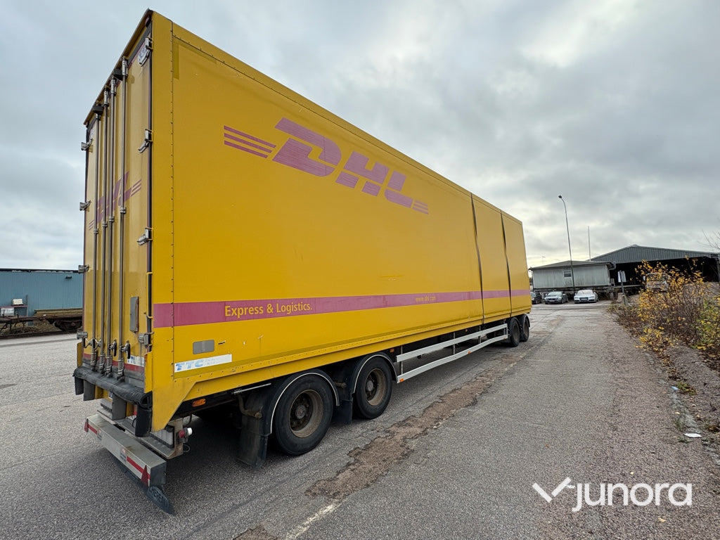 Skåpsläp - Närko Kaupe 12.6 4UTPE - Затворена каросерия ремарке: снимка 4 Skåpsläp - Närko Kaupe 12.6 4UTPE - Затворена каросерия ремарке: снимка 4