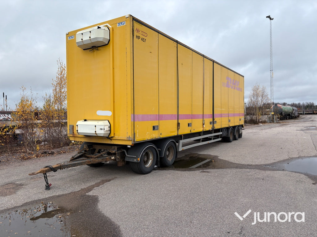 Skåpsläp - Närko Kaupe 12.6 4UTPE - Затворена каросерия ремарке: снимка 1 Skåpsläp - Närko Kaupe 12.6 4UTPE - Затворена каросерия ремарке: снимка 1