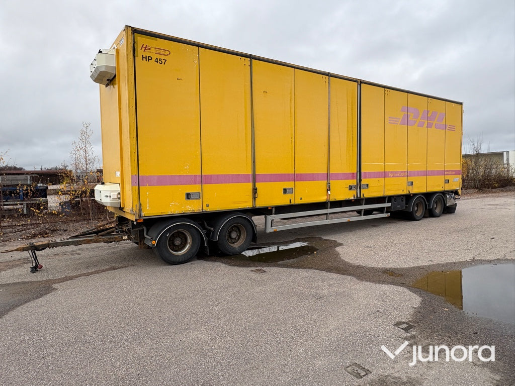 Skåpsläp - Närko Kaupe 12.6 4UTPE - Затворена каросерия ремарке: снимка 2 Skåpsläp - Närko Kaupe 12.6 4UTPE - Затворена каросерия ремарке: снимка 2