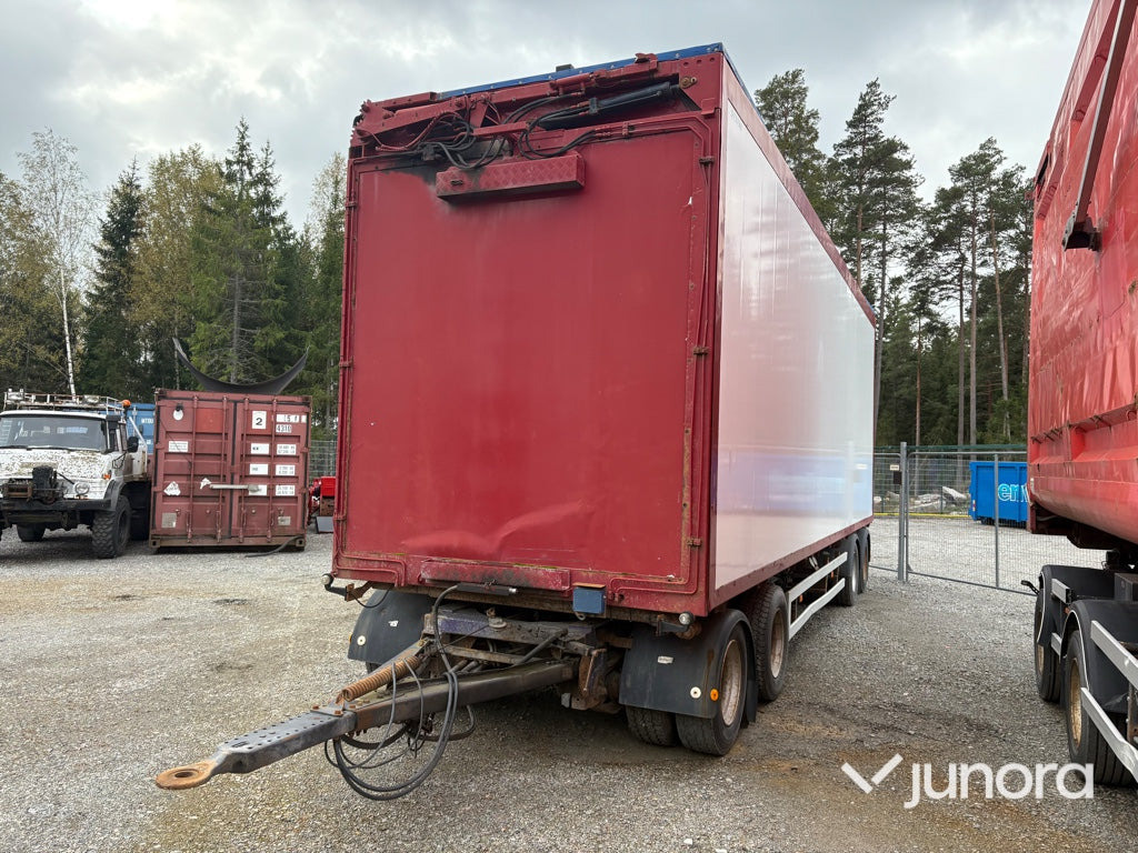 Släpvagn till Lastbil - Kilafors SBB4CFTS-36-90 - Затворена каросерия ремарке: снимка 1 Släpvagn till Lastbil - Kilafors SBB4CFTS-36-90 - Затворена каросерия ремарке: снимка 1