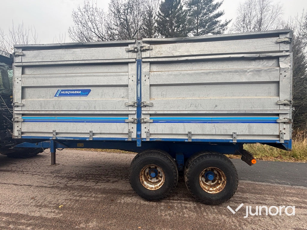Spannmålsvagn - Husqvarna Vagn - Селскостопанско ремарке самосвал: снимка 3 Spannmålsvagn - Husqvarna Vagn - Селскостопанско ремарке самосвал: снимка 3