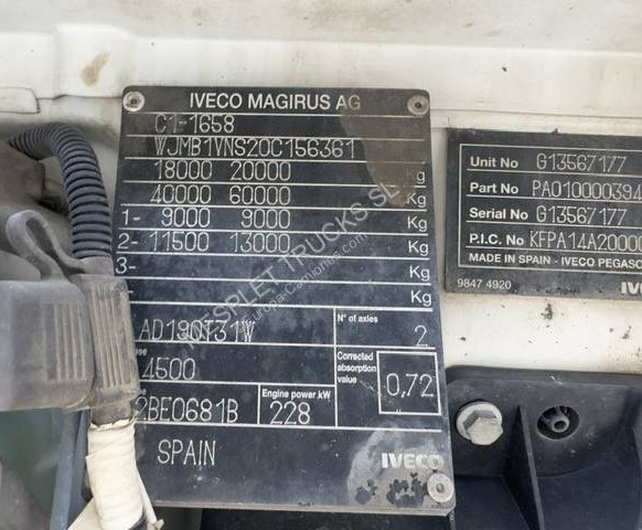 Iveco Trakker 310 - Самосвал камион, Самосвал: снимка 3 Iveco Trakker 310 - Самосвал камион, Самосвал: снимка 3