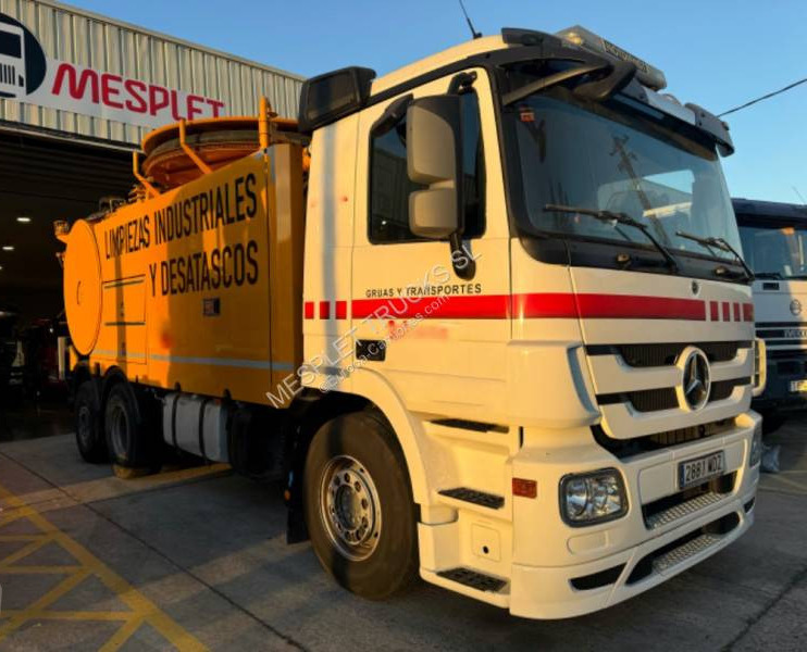 Mercedes Actros 2544 - Каналопочистваща машина: снимка 2 Mercedes Actros 2544 - Каналопочистваща машина: снимка 2