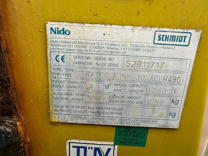 Nido Stratos B35K-30 ACLN-490 - Машина за разпръскване на сол/ Пясък: снимка 5 Nido Stratos B35K-30 ACLN-490 - Машина за разпръскване на сол/ Пясък: снимка 5