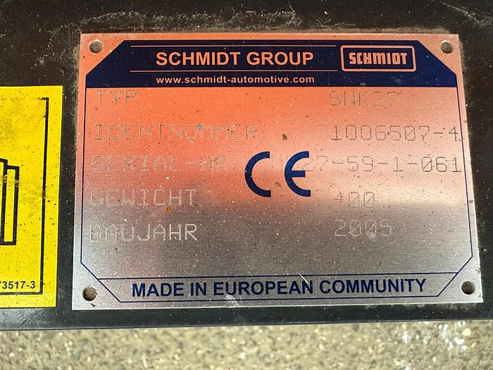 Schmidt SNK27 - Гребло за сняг: снимка 4 Schmidt SNK27 - Гребло за сняг: снимка 4