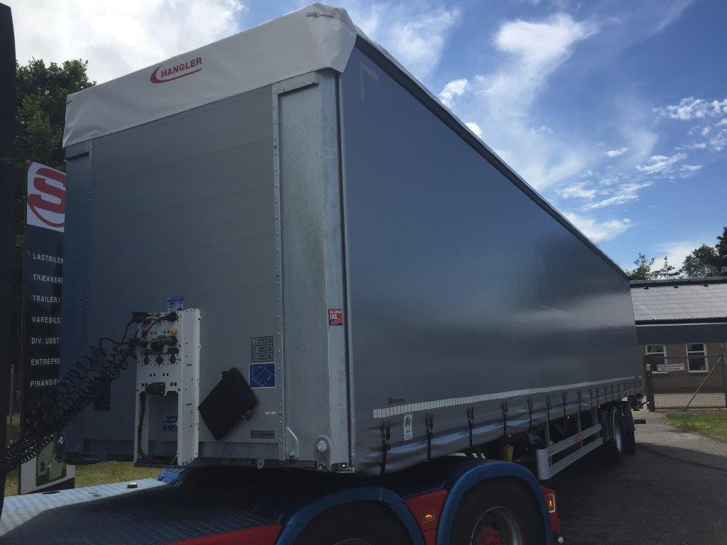 Hangler 12,5 mtr 2 akslet city lift - 30 pallers  - Брезентово полуремарке: снимка 5 Hangler 12,5 mtr 2 akslet city lift - 30 pallers  - Брезентово полуремарке: снимка 5