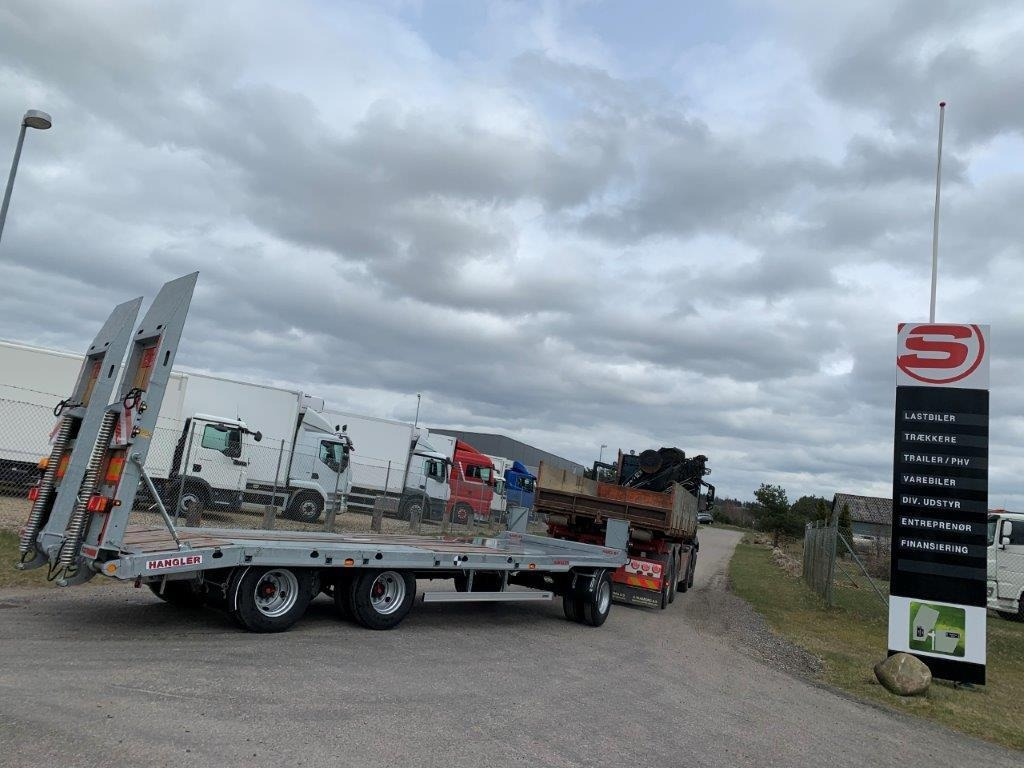 Hangler DTS-H 300P - 30-24 ton totalvægt - Нискорамна площадка ремарке: снимка 1 Hangler DTS-H 300P - 30-24 ton totalvægt - Нискорамна площадка ремарке: снимка 1