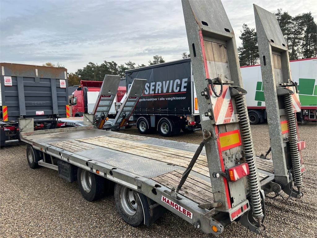 Hangler DTS-H 300P - 30-24 ton totalvægt - Нискорамна площадка ремарке: снимка 3 Hangler DTS-H 300P - 30-24 ton totalvægt - Нискорамна площадка ремарке: снимка 3