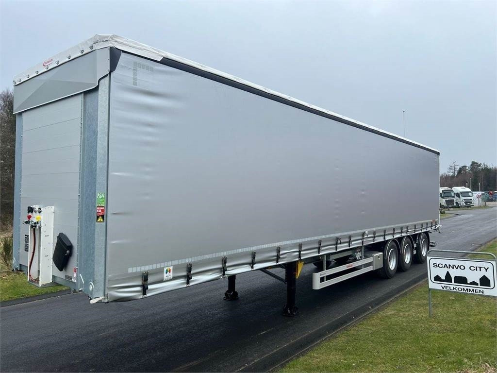Hangler SDS-H 450 NORDIC - hævetag - hæve aksel - truck be - Брезентово полуремарке: снимка 2 Hangler SDS-H 450 NORDIC - hævetag - hæve aksel - truck be - Брезентово полуремарке: снимка 2
