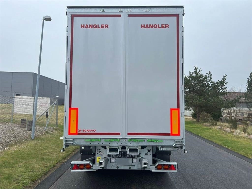 Hangler SDS-H 450 SCANDIC - hævetag - hæve aksel - truck b  - Брезентово полуремарке: снимка 5 Hangler SDS-H 450 SCANDIC - hævetag - hæve aksel - truck b  - Брезентово полуремарке: снимка 5