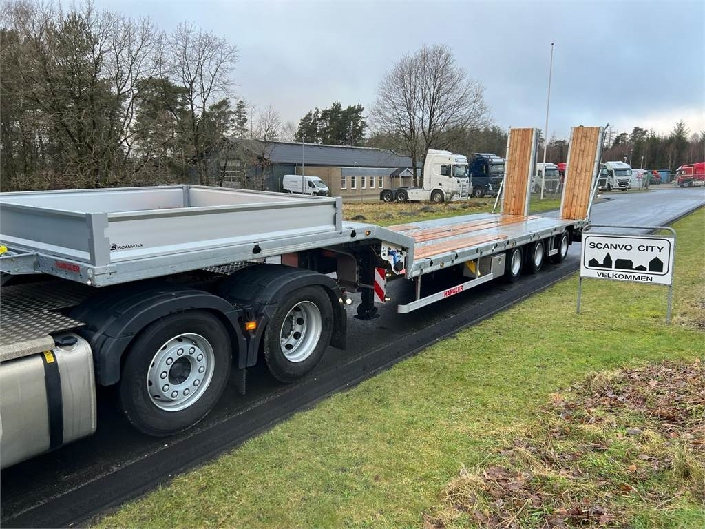 Hangler SDS-H 510-T 3-aks maskintrailer - dobbelt ramper - Нискорамна площадка полуремарке: снимка 1 Hangler SDS-H 510-T 3-aks maskintrailer - dobbelt ramper - Нискорамна площадка полуремарке: снимка 1