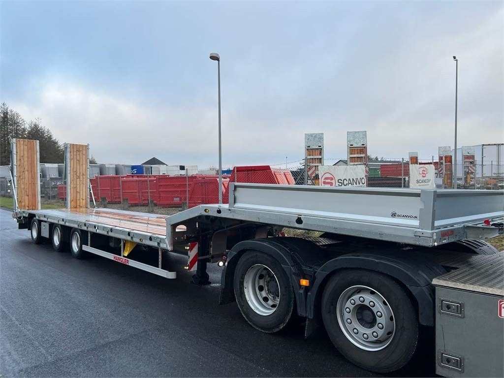 Hangler SDS-H 510-T 3-aks maskintrailer - dobbelt ramper - Нискорамна площадка полуремарке: снимка 3 Hangler SDS-H 510-T 3-aks maskintrailer - dobbelt ramper - Нискорамна площадка полуремарке: снимка 3