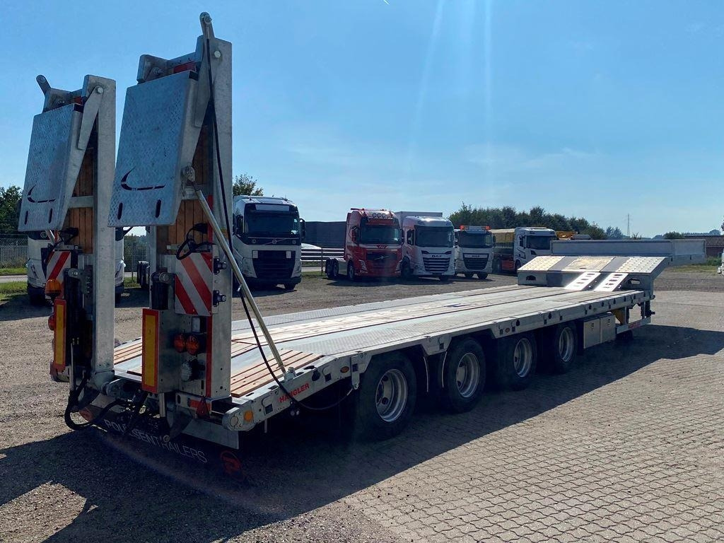 Hangler SVS 580 4 akslet galvaniseret - Нискорамна площадка полуремарке: снимка 1 Hangler SVS 580 4 akslet galvaniseret - Нискорамна площадка полуремарке: снимка 1