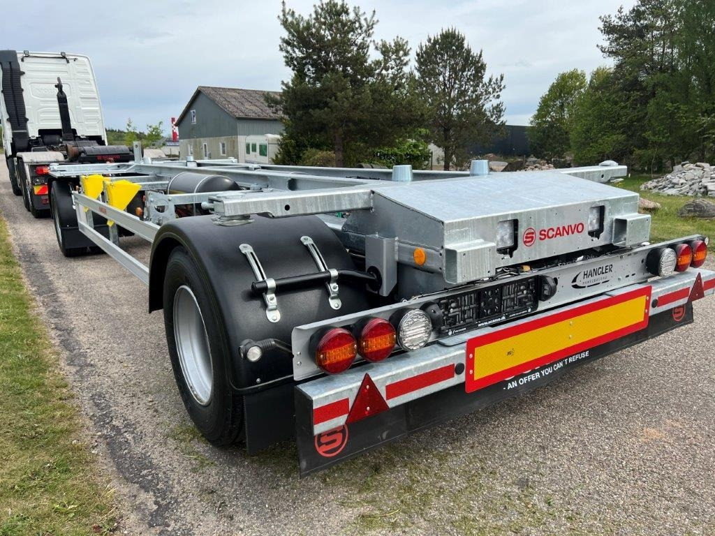 Hangler ZWP-H 200 Mega-ZL 20 ton  - Контейнеровоз/ Сменна каросерия ремарке: снимка 3 Hangler ZWP-H 200 Mega-ZL 20 ton  - Контейнеровоз/ Сменна каросерия ремарке: снимка 3