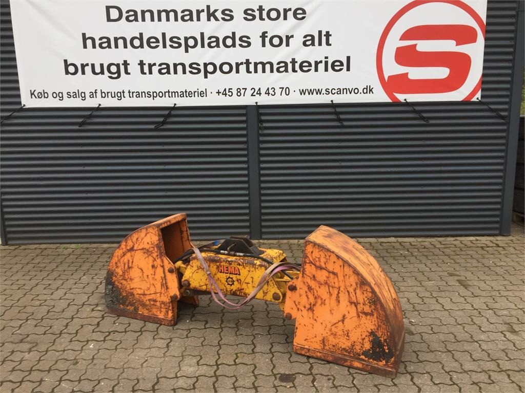 Hema ca 250 ltr lukket jordgrab - 350 mm bred - Грайферна кофа: снимка 1 Hema ca 250 ltr lukket jordgrab - 350 mm bred - Грайферна кофа: снимка 1