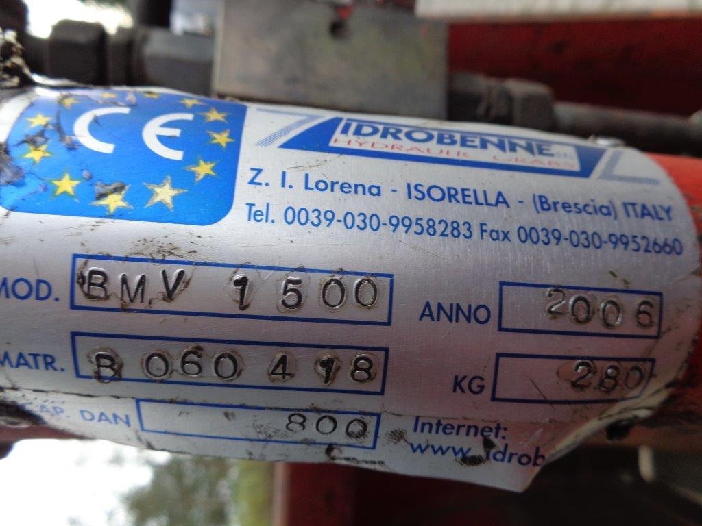 Idrobenne BMV 1500 grab  - Грайферна кофа: снимка 3 Idrobenne BMV 1500 grab  - Грайферна кофа: снимка 3