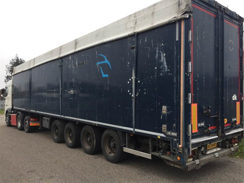 Kel-Berg 92m3 alu kasse + folde-slæde lift - С плъзгащ под полуремарке: снимка 2 Kel-Berg 92m3 alu kasse + folde-slæde lift - С плъзгащ под полуремарке: снимка 2
