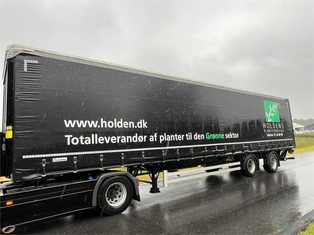 Krone 13,6 mtr gardin - lodretstående lift - Брезентово полуремарке: снимка 5 Krone 13,6 mtr gardin - lodretstående lift - Брезентово полуремарке: снимка 5