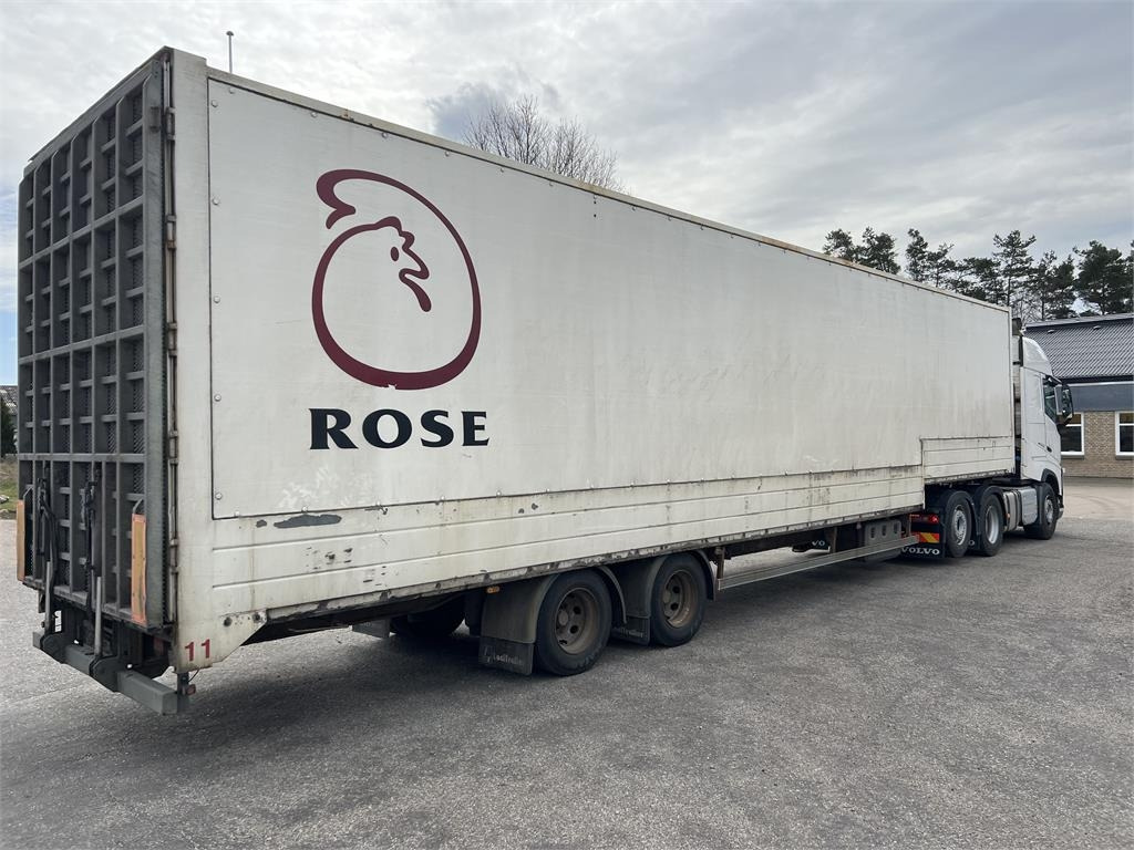 Leci 13,6 mtr. box læsserampe - Затворена каросерия полуремарке: снимка 5 Leci 13,6 mtr. box læsserampe - Затворена каросерия полуремарке: снимка 5