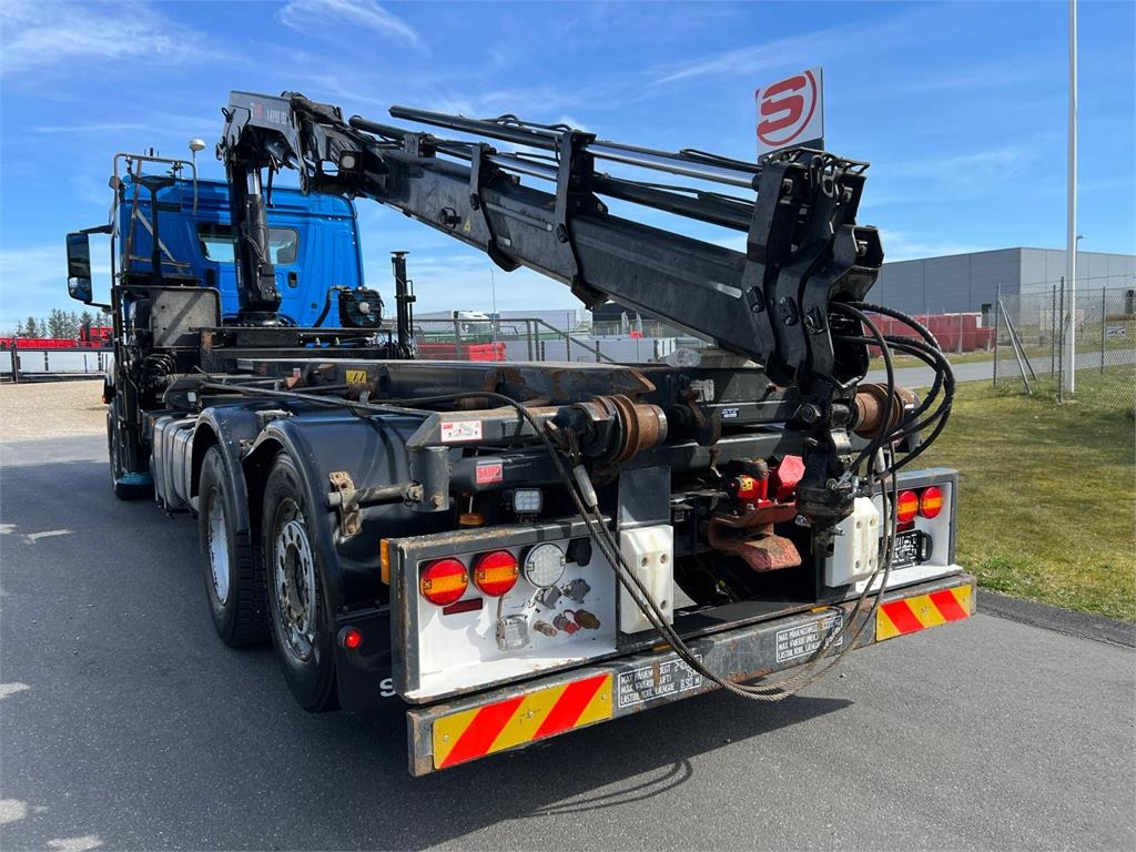 Мултилифт за контейнери камион Mercedes-Benz Antos 2546 - Hiab 192 E kran: снимка 8