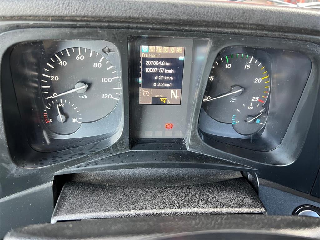 Мултилифт за контейнери камион Mercedes-Benz Antos 2546 - Hiab 192 E kran: снимка 7