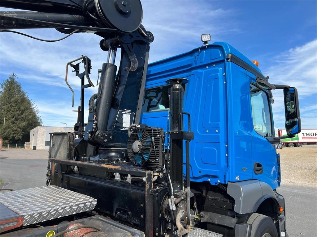 Мултилифт за контейнери камион Mercedes-Benz Antos 2546 - Hiab 192 E kran: снимка 21